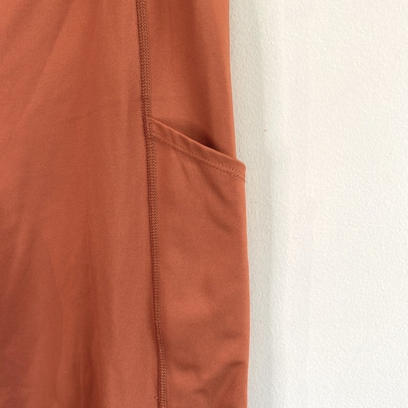 AE Women's Size XL Burnt Orange The Everything High-Waist Pocket Leggings - Picture 4 of 5